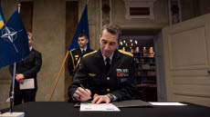 25 April 2024 hölls NATOs Final Inteegration Conference på Karlberg slott, där ÖB och SACT signerade Joint Declaration för Sveriges medlemskap i NATO.